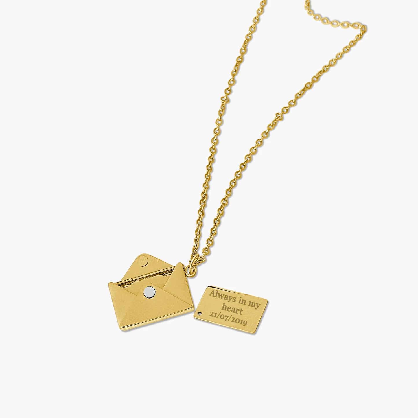 Collana Lettera d'Amore – Incisione con la tua storia