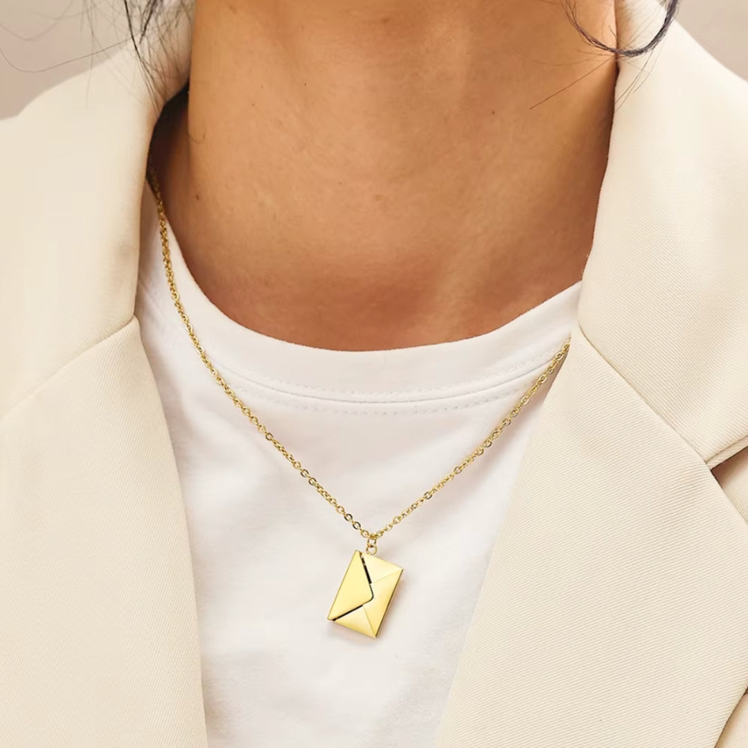 Collana Lettera d'Amore – Incisione con la tua storia