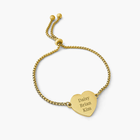 Graveerbare Hartarmband Amélie