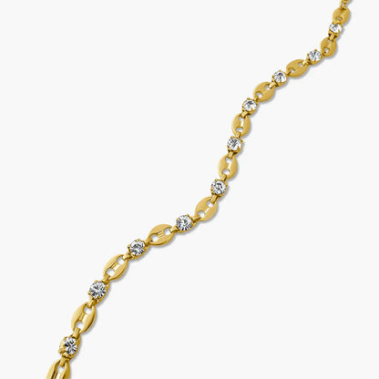 Bracciale elegante con zirconi
